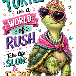 Be a Turtle Poster - ART Original